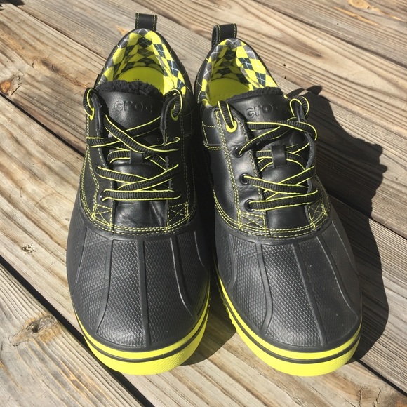 crocs allcast duck golf shoe